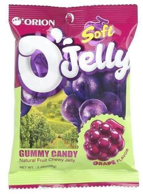Orion,Soft O'Jelly 软糖，葡萄味，2.33 盎司（66 克）