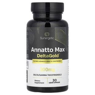 DeltaGold® Max 300 毫克 粒液体胶囊 Sunergetic Annatto