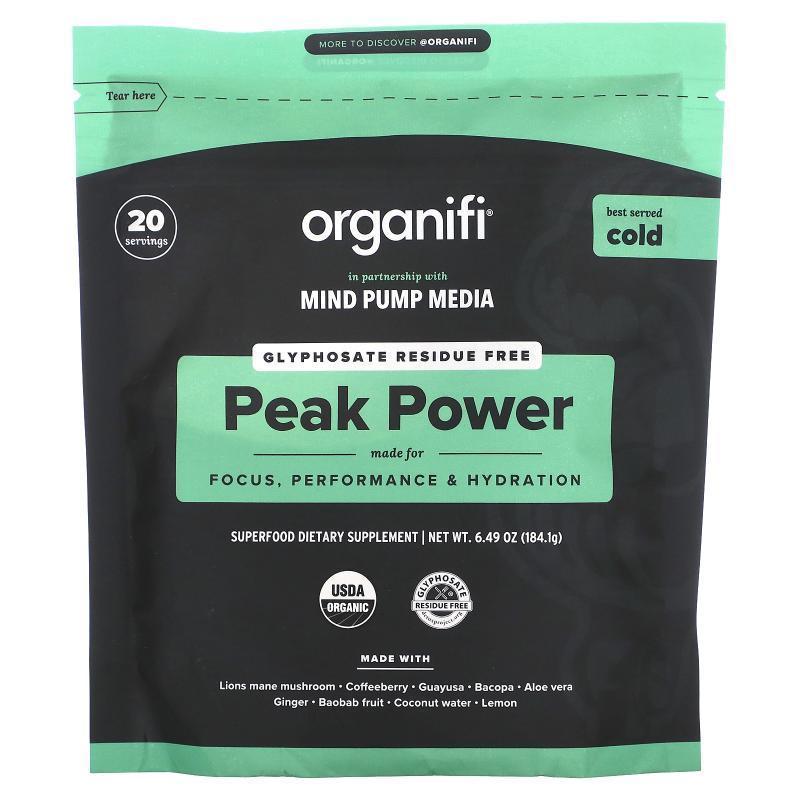 Organifi,Peak Power, 6.49 oz (184.1 g)