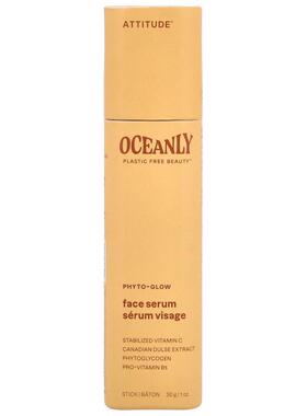 爱的态度,Oceanly™, Phyto-Glow Face Serum, 1 oz (30 g)