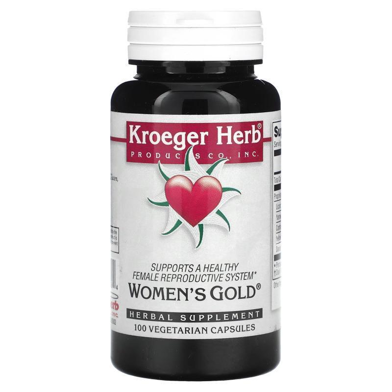 Kroeger Herb Co,Women's Gold, 100 Vegetarian Capsules
