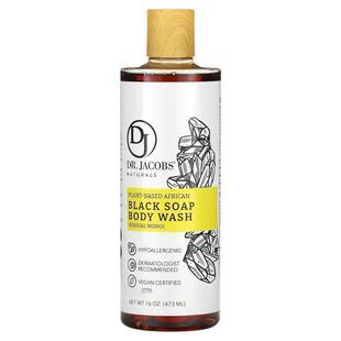 Plant Based Body Jacobs Wash Soap Naturals Black Dr. African