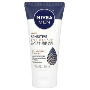 妮维雅,Men, Sensitive Face & Beard Moisture Gel