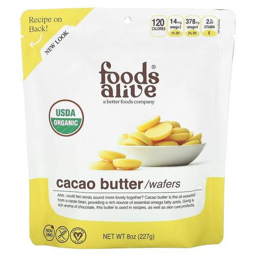 Foods Alive,SuperFood，可可脂片，8 盎司（227 克）