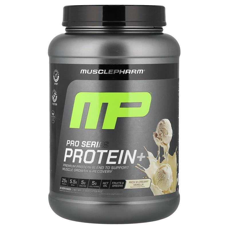 MP,Pro Series Protein+, Rich & Creamy Vanilla, 2.3 lbs (