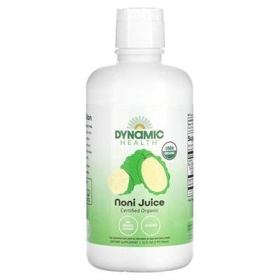 Dynamic Health,认可有机诺丽果全果汁，32 液量盎司（946 毫升）