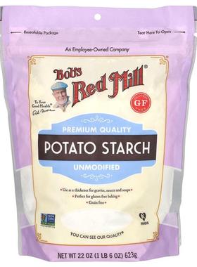 Bob’s Red Mill鲍勃红磨坊马铃薯淀粉烘焙增稠营养补充