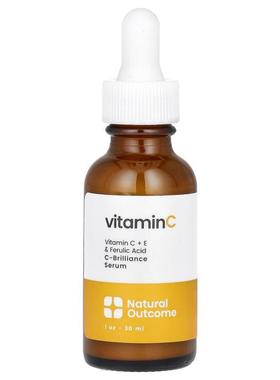 Natural Outcome,Vitamin C, C-Brilliance Serum