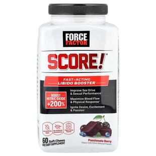 Force Factor,Score!®, Fast-Acting Libido Booster, Passionate