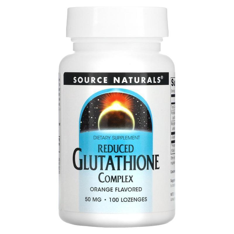 Source Naturals 还原型谷胱甘肽复合物化含片