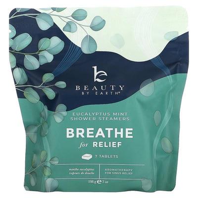 Beauty By Earth,Breathe for Relief Shower Steamers