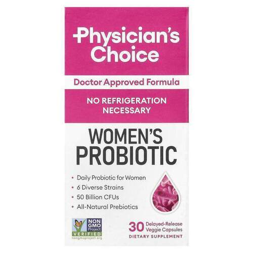 Physician's Choice,女性专用益生菌，500 亿 CFU，30 粒缓释素食