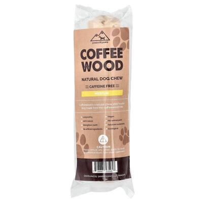 peaksNpaws,Natural Dog Chew, Medium, Coffee Wood