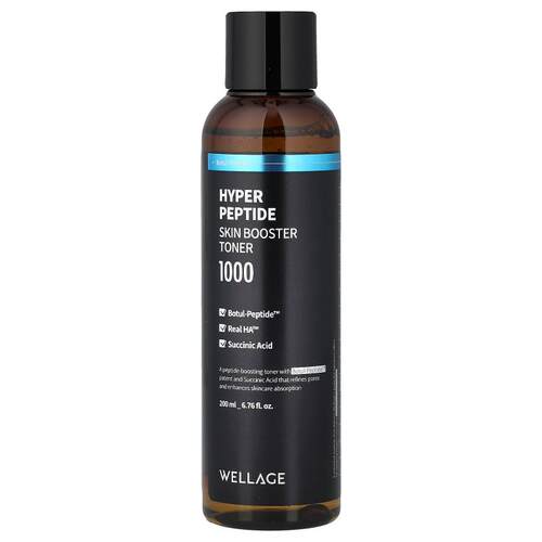 Wellage,Hyper Peptide Skin Booster Toner 1000, 6.76 fl oz (2