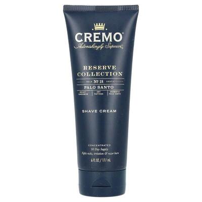 Cremo,Reserve Collection, Shave Cream, Palo Santo, 6 fl oz (