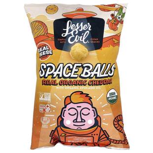 LesserEvil,Space Balls, Real Organic Cheddar, 5 oz (142 g)