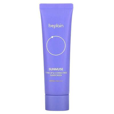 Beplain,Sunmuse, Tone Up &amp;amp; Correcting Sunscreen,