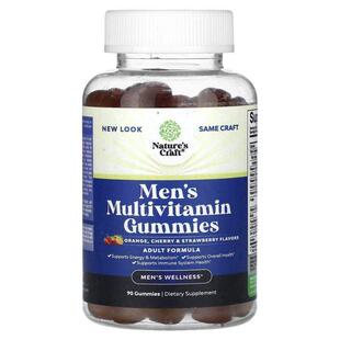 Men Craft Pineapple Gummies Lemon Multivitamin Natures
