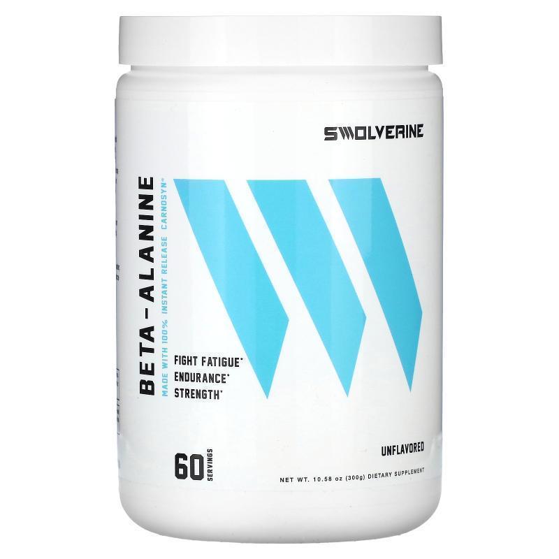 Swolverine,Beta-Alanine, Unflavored, 10.58 oz (300 g)