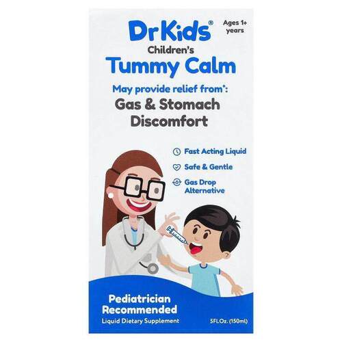 DrKids,Children's Tummy Calm, Ages 1+ Years, 5 fl oz (150 ml