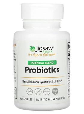 Jigsaw Health,Essential Blend, Probiotics, 90 Capsules