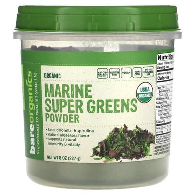 BareOrganics,Marine Super Greens Powder, 8 oz (227 g)