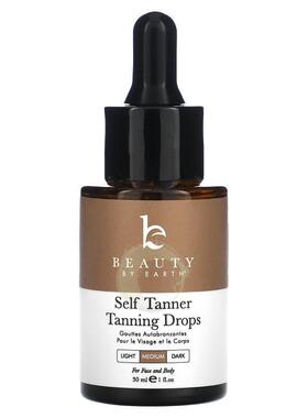 Beauty By Earth,Self Tanner Tanning Drops, Medium , 1 fl oz