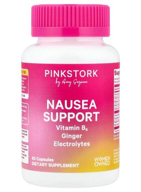 Pink Stork,Nausea Support, 60 Capsules