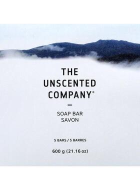 The Unscented Company,Soap Bar, Fragrance Free, 5 Bars, 21.1