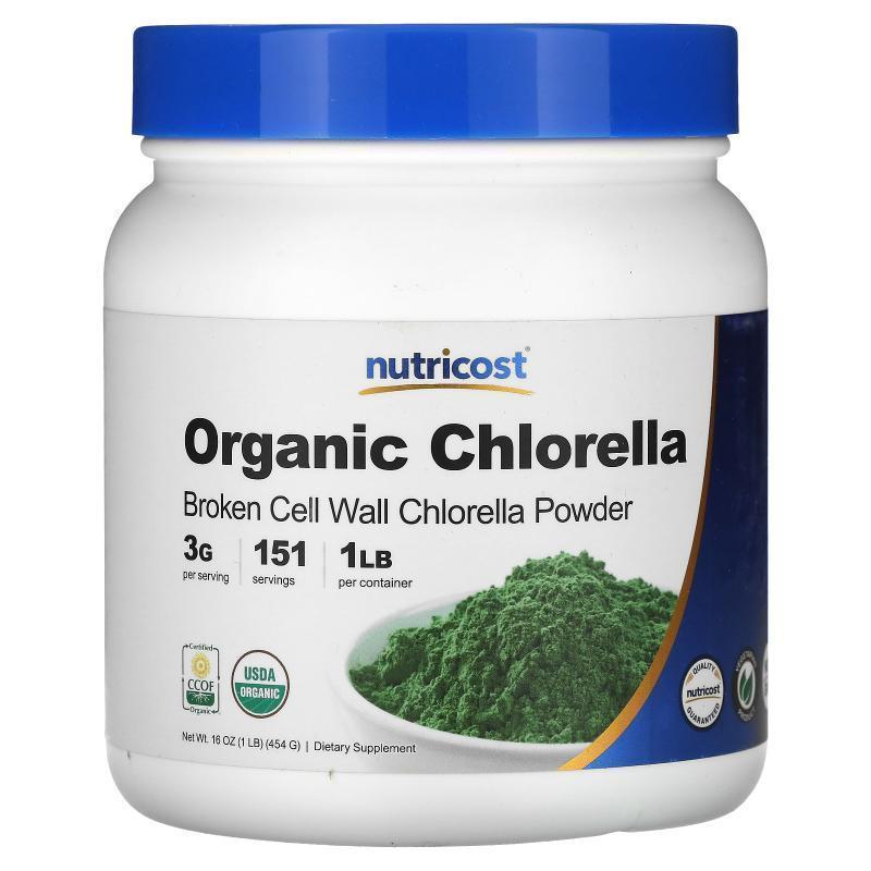 Nutricost,Organic Chlorella, Unflavored, 4 oz (113 g)