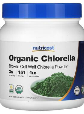 Nutricost,Organic Chlorella, Unflavored, 4 oz (113 g)