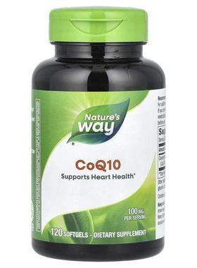 Nature's Way 辅酶 Q10 100 毫克 120 粒软凝胶