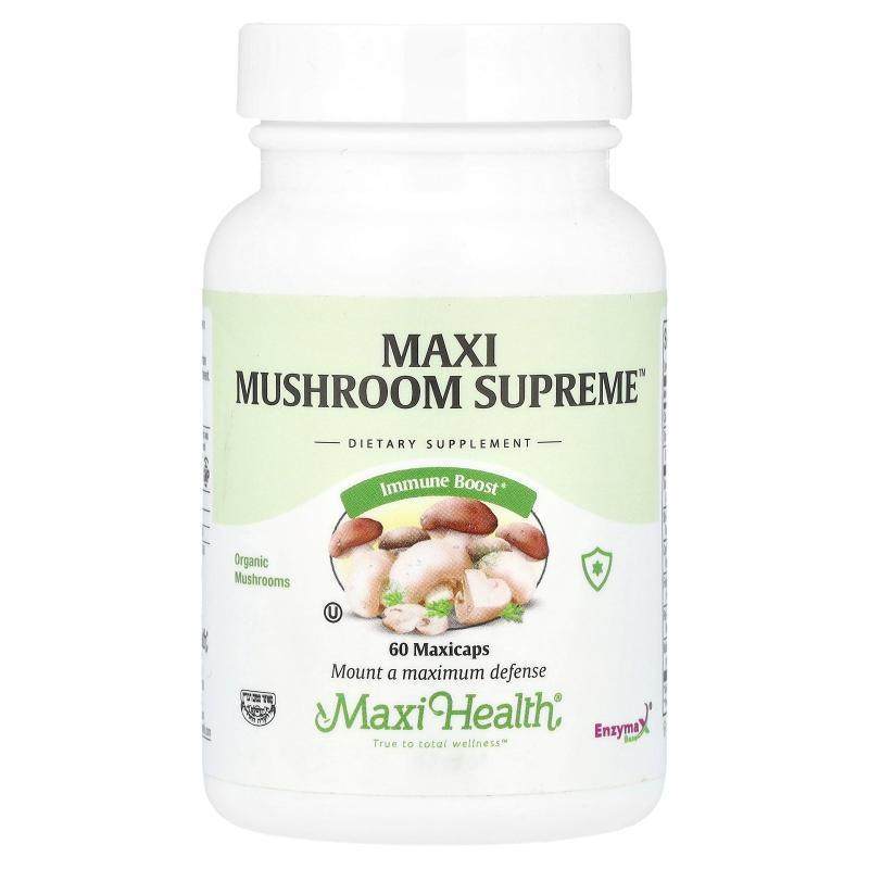 Maxi Health,Maxi Mushroom Supreme™，60 粒 Maxicap 胶囊