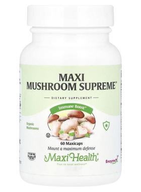 Maxi Health,Maxi Mushroom Supreme™，60 粒 Maxicap 胶囊
