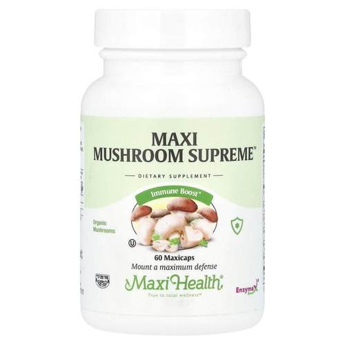 Maxi Health,Maxi Mushroom Supreme™，60 粒 Maxicap 胶囊