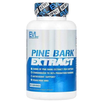EVL,Pine Bark Extract, 240 mg, 90 Veggie Capsules