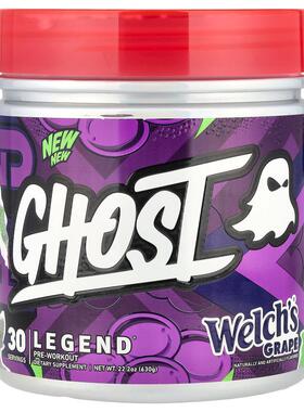 Ghost,Legend® 锻炼前配方，Welch's® 葡萄味，22.2 盎司（630 克