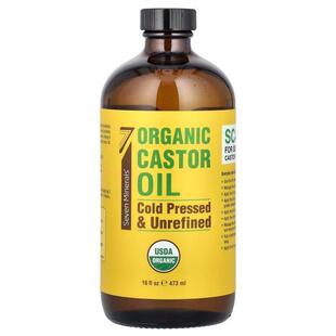Seven Minerals,Organic Castor Oil, 16 fl oz (473 ml)