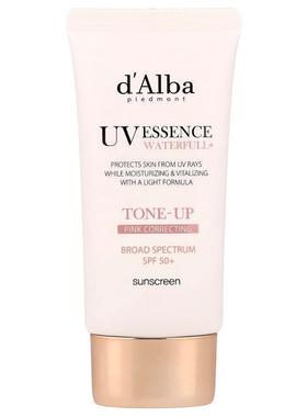 d'Alba,UV Essence Waterfull+ 抗晒霜，肤色修正，SPF 50+，1.69