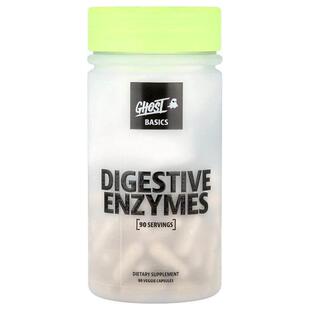 Ghost,Basics, Digestive Enzymes, 90 Veggie Capsules