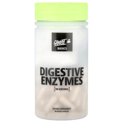 Ghost,Basics, Digestive Enzymes, 90 Veggie Capsules