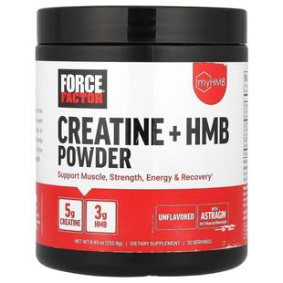 HMB Powder Unflavored Force Creatine 8.85 250 Factor