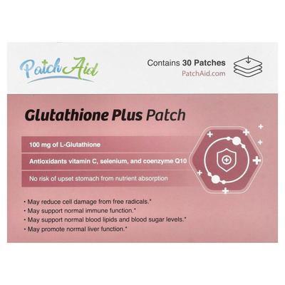 PatchAid,Glutathione Plus Patch, 30 Patches