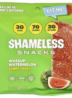 Shameless Snacks,Gummy Candy, Wassup Watermelon