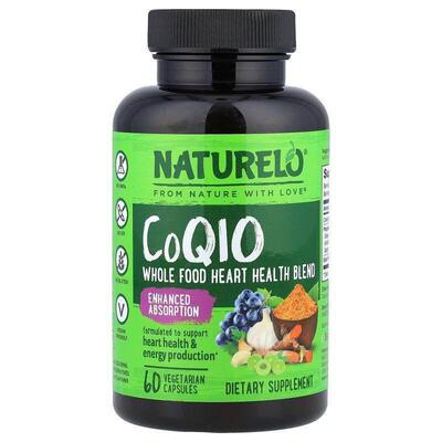 NATURELO,辅酶 Q10，60 粒素食胶囊