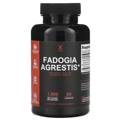 Humanx,Fadogia Agrestis+, 500 mg, 60 Capsules