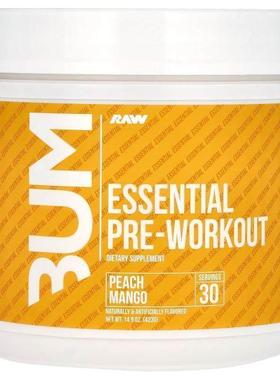 Raw Sport Supplement Company LLC,Bum, Essential Pre-Workout