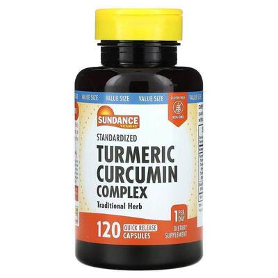 Sundance,Standardized Turmeric Curcumin Complex, 120 Quick R