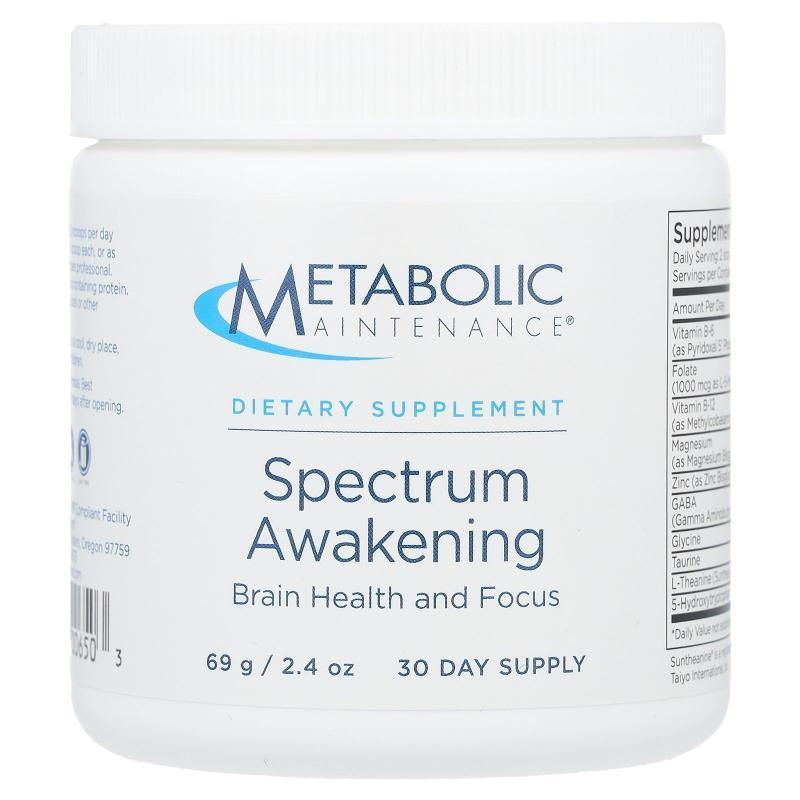 Metabolic Maintenance,Spectrum Awakening, 2.4 oz (69 g)