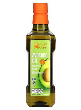 BetterBody Foods鳄梨油500 毫升天然精制